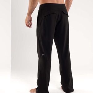 - Lululemon Black Kung Fu Sweatpants